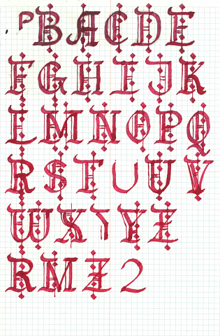 Calligraphy Capitals